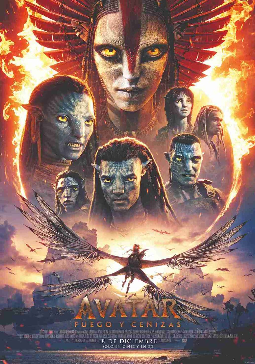 AVATAR 3: fuego y cenizas